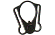 UTG Sporting Type #D02 Sling Adaptor Robust Steel Construction w/Wear Resistant Matt Black Finish, Features Integral Ambidextrous Adaptor w/Dual Optimally Shaped Sling Loops for Strap and Metal Hook Sling Applications